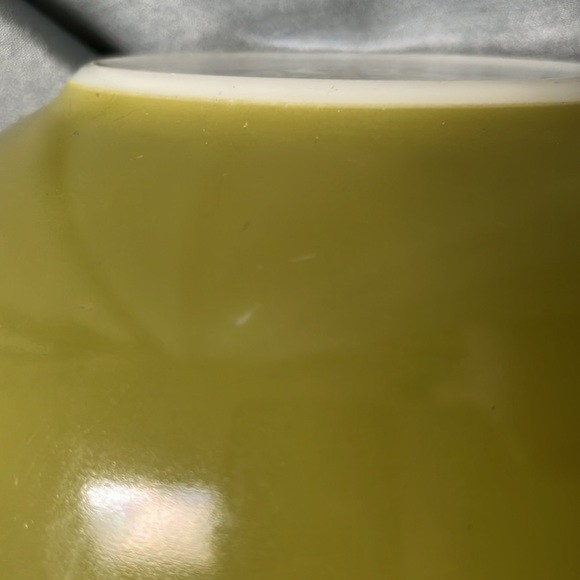 Vintage 1966 Pyrex 403 2 1/2 Qt Verde Green Avocado Nesting Mixing Bowl - Picture 10 of 11